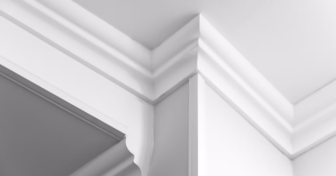 Restoration plasterwork detail